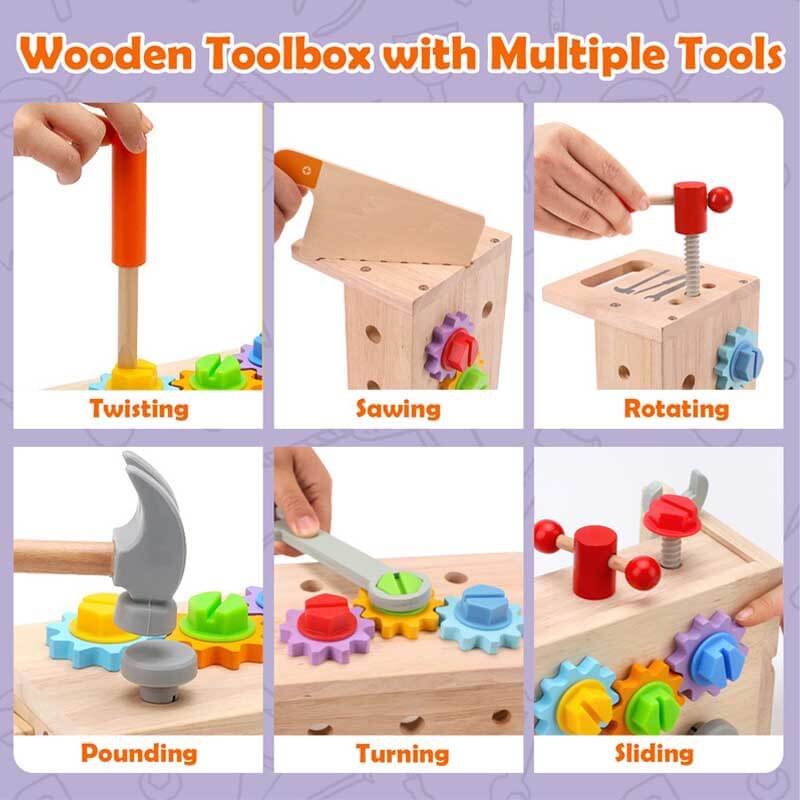 STEM Pretend Construction Tool Set