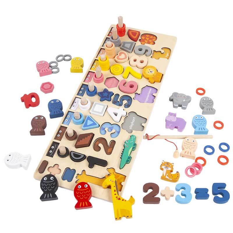 Number+Alphabet Fun Fishing Game