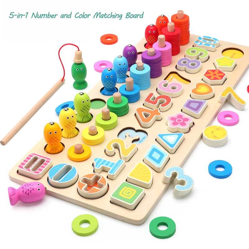 Number+Alphabet Fun Fishing Game