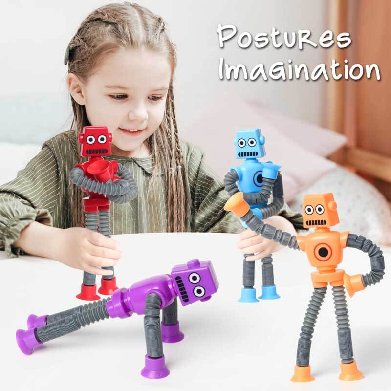 Telescopic Suction Cup Toy