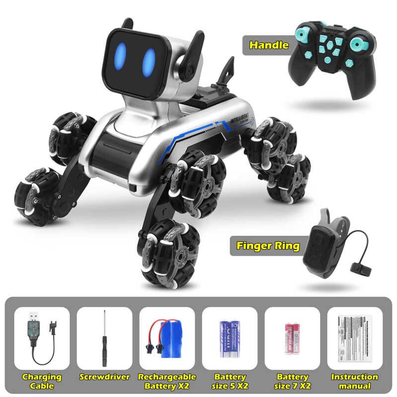 Gesture Sensing Stunt Robot Dog