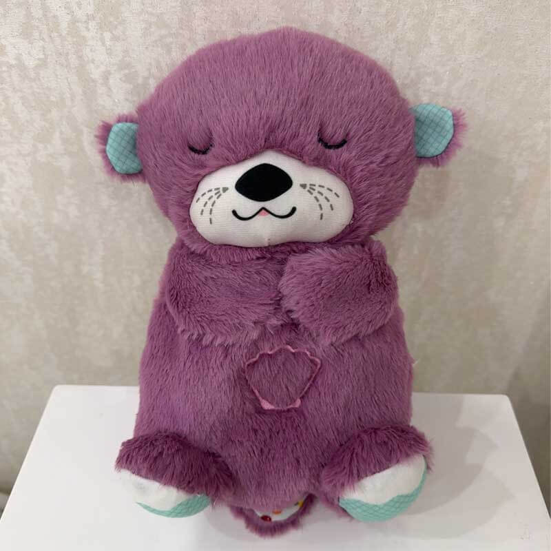 Breathing Otter Plush Toy