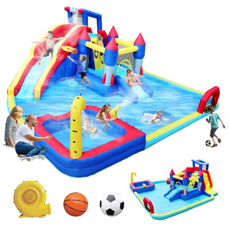 10 in 1 Inflatable Slide Water Park