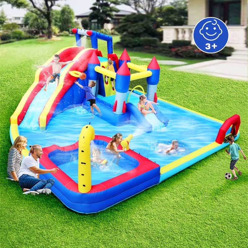 10 in 1 Inflatable Slide Water Park