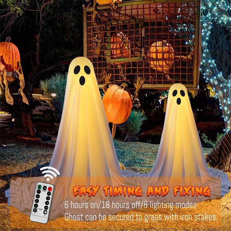 2Packs Halloween Ghost Decor