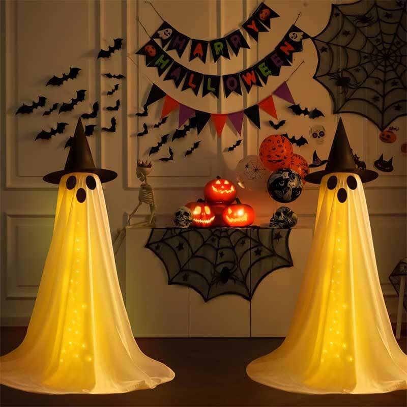 2Packs Halloween Ghost Decor