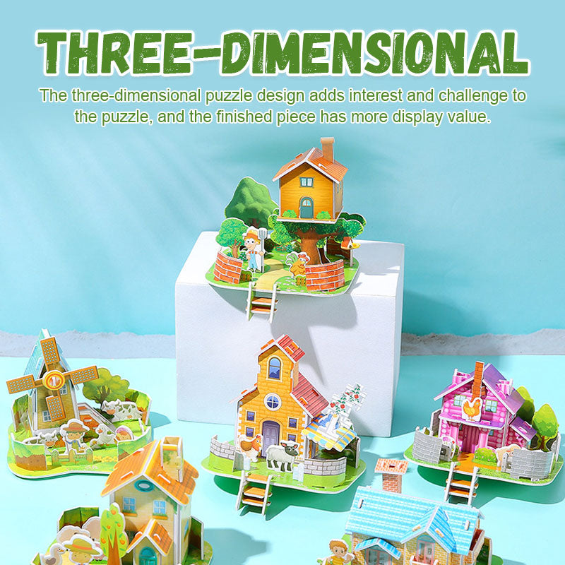 3D puzzle toys