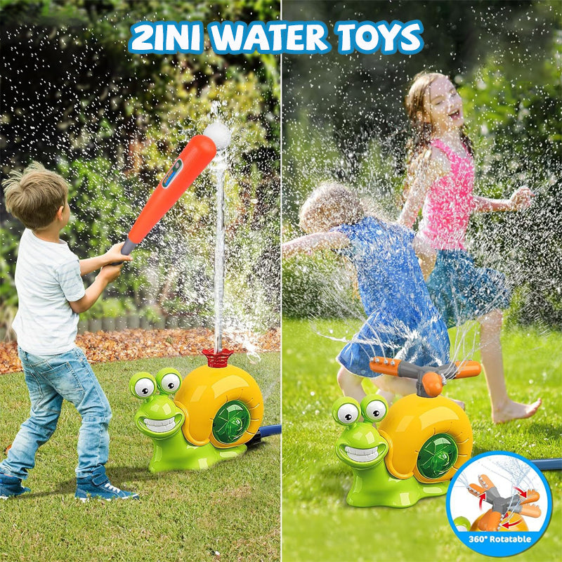 Water Spraying Snail Baseball Children's Toy