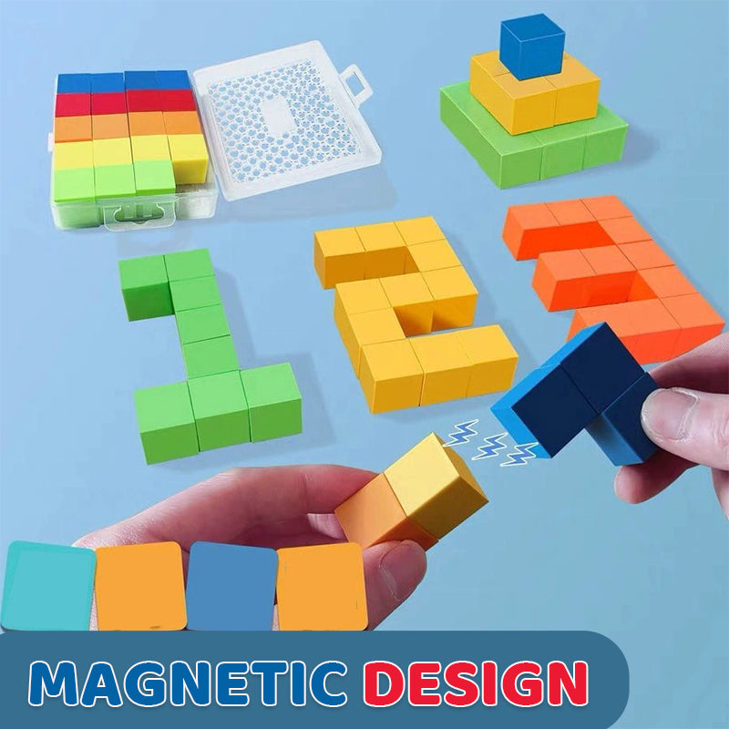 Magnetic Square Puzzle