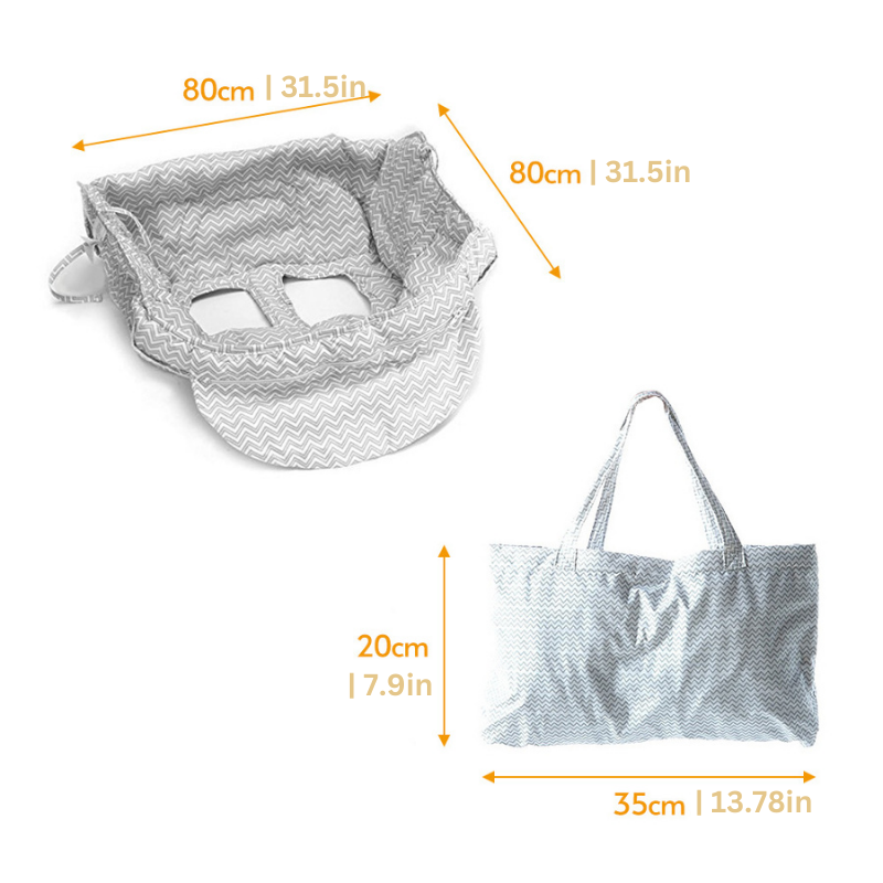 CartComfort - Multifunctional Child Shopping Cart Cover