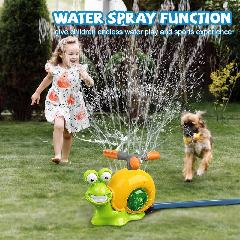 Water Spraying Snail Baseball Children's Toy