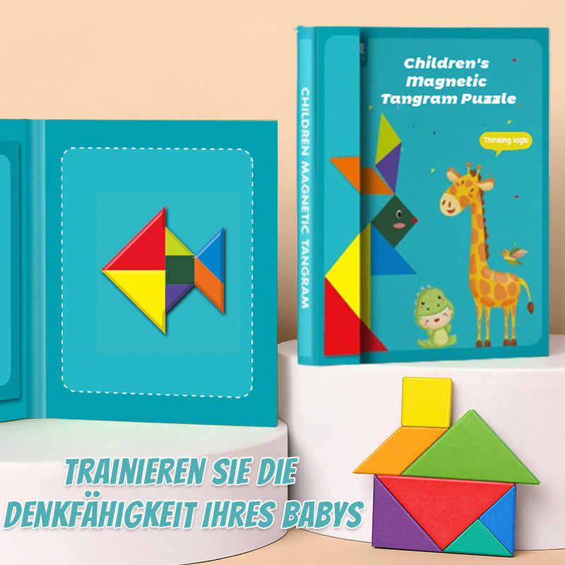 Magnetic Tangram Intellectual Puzzle