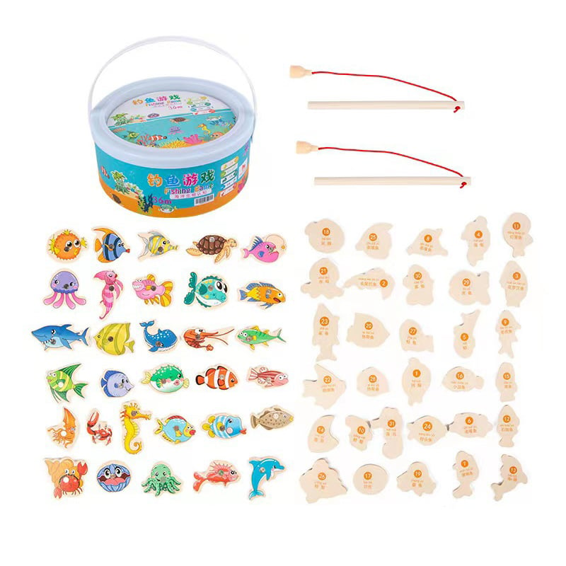 Montessori fishing game