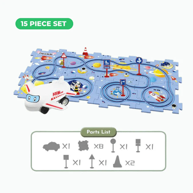 🔥Weekend Big Discount 49% OFF🔥 Children's Educational Puzzle Track Car Play Set