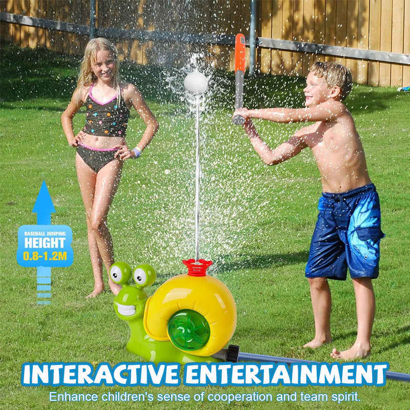 Water Spraying Snail Baseball Children's Toy