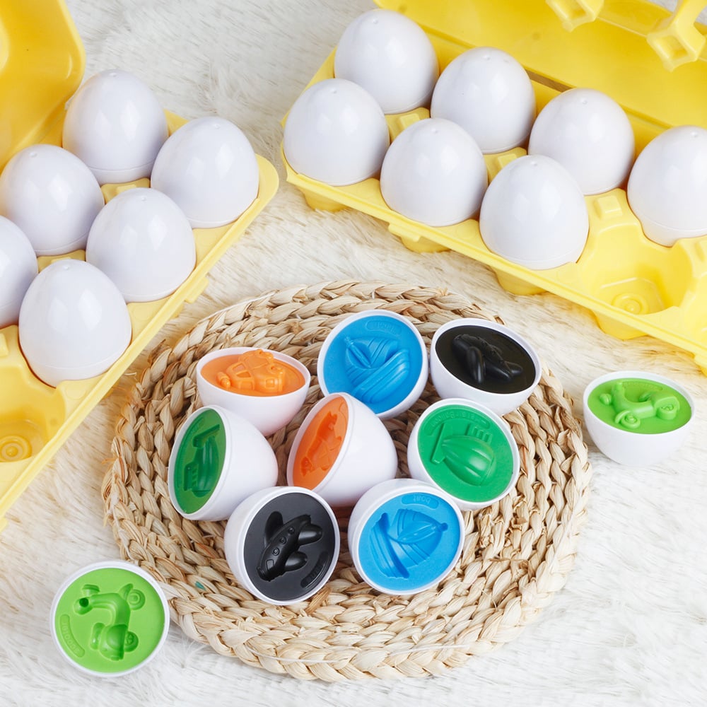 🥚👶Puzzle matching toy eggs