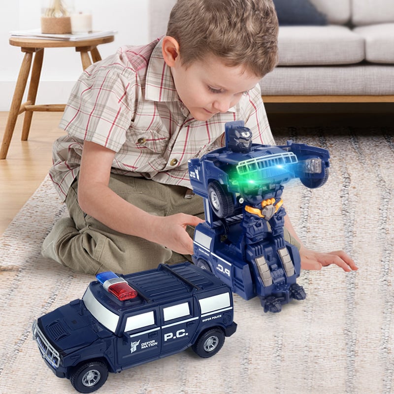 Transforming Robot  Model Toy Car