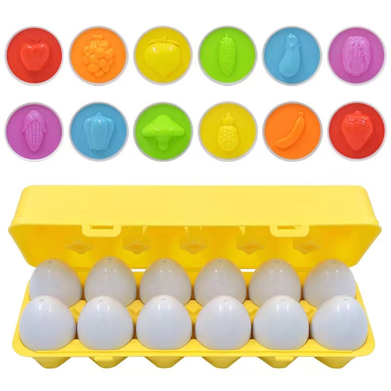 🥚👶Puzzle matching toy eggs