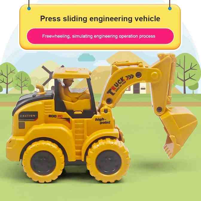 Press & Go Engineering Car Toys