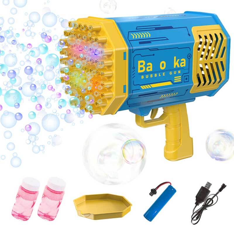 Upgraded 69-Hole Bubble Gun