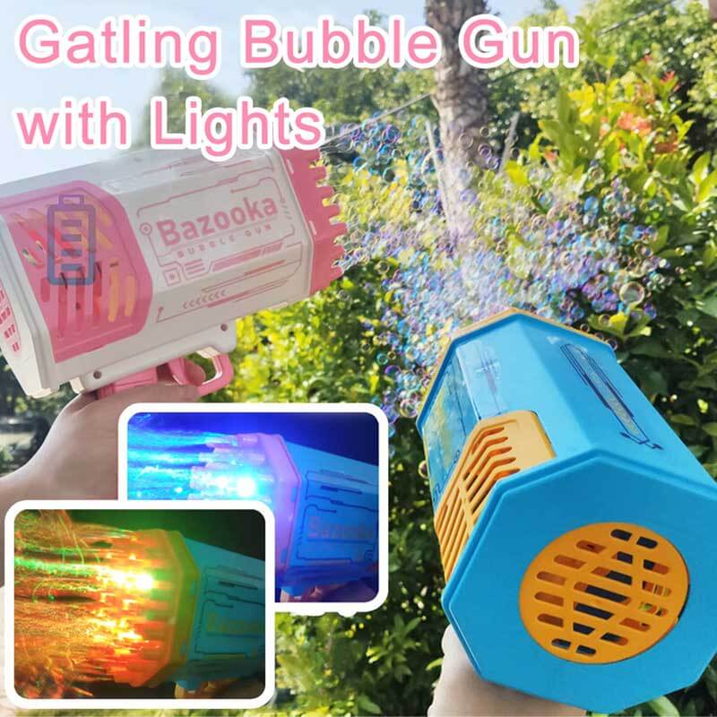 Upgraded 69-Hole Bubble Gun