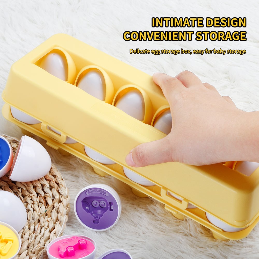 🥚👶Puzzle matching toy eggs