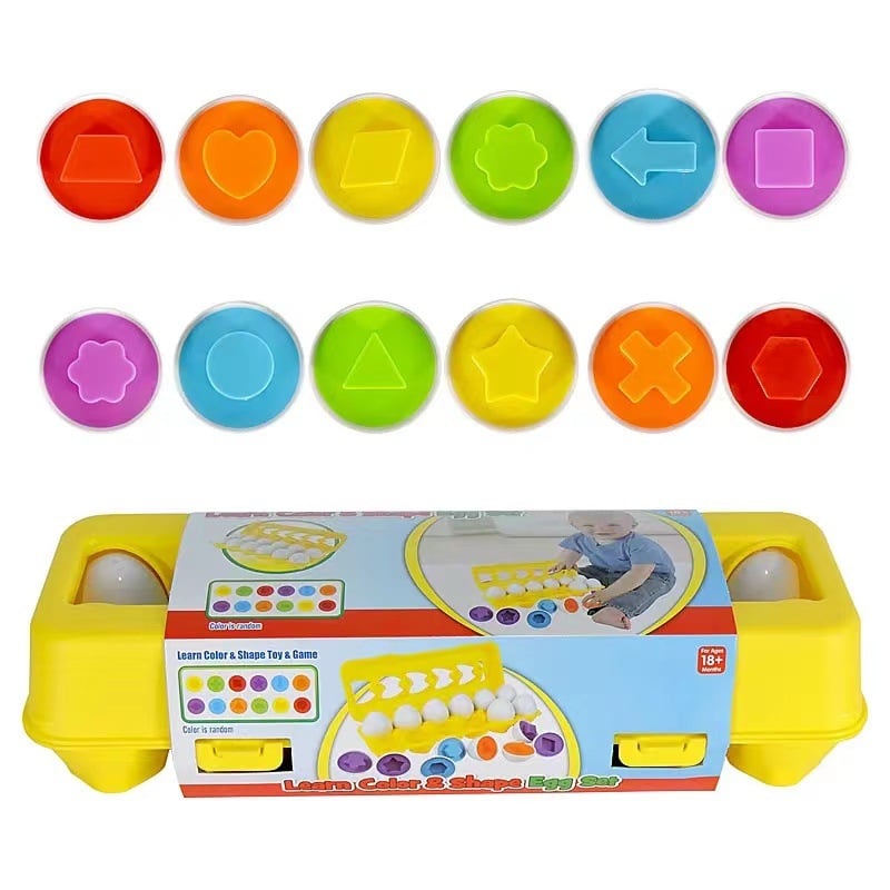 🥚👶Puzzle matching toy eggs