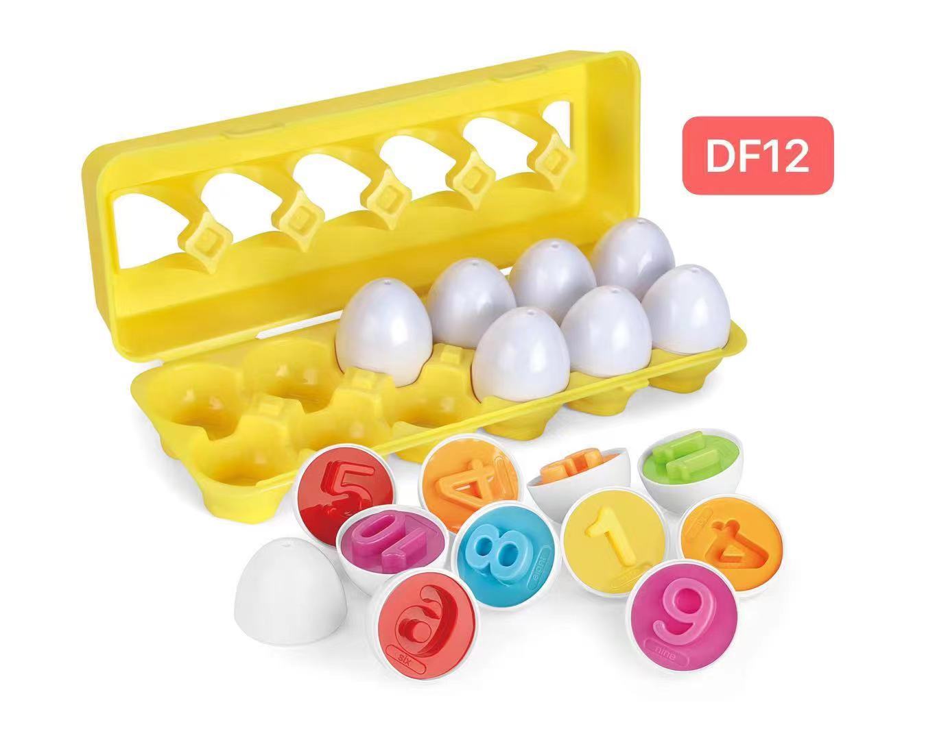 🥚👶Puzzle matching toy eggs