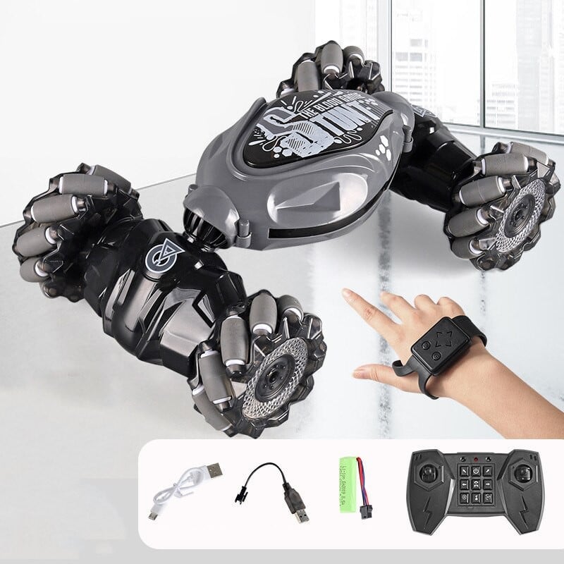 🔥49% OFF🎁Gesture Sensing RC Stunt Car With Light & Music