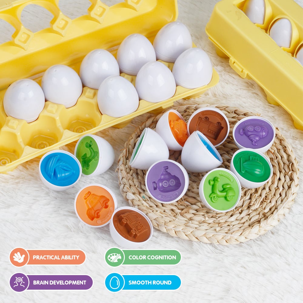 🥚👶Puzzle matching toy eggs