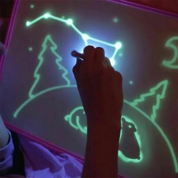 🌟Magic LED Light Drawing Pad - Release the Creativity of Children!☀