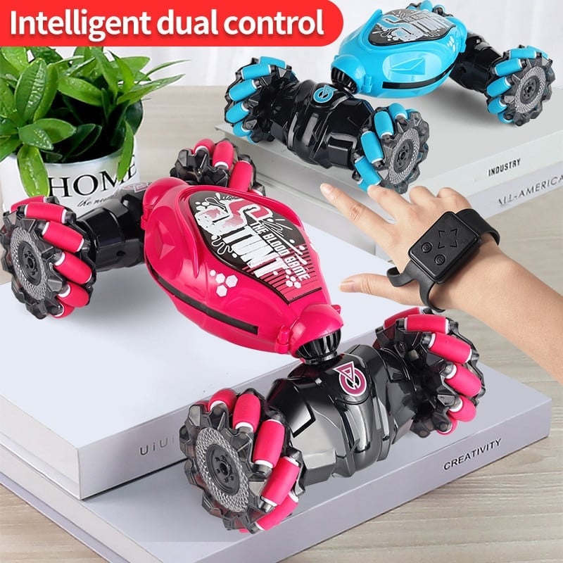 🔥49% OFF🎁Gesture Sensing RC Stunt Car With Light & Music