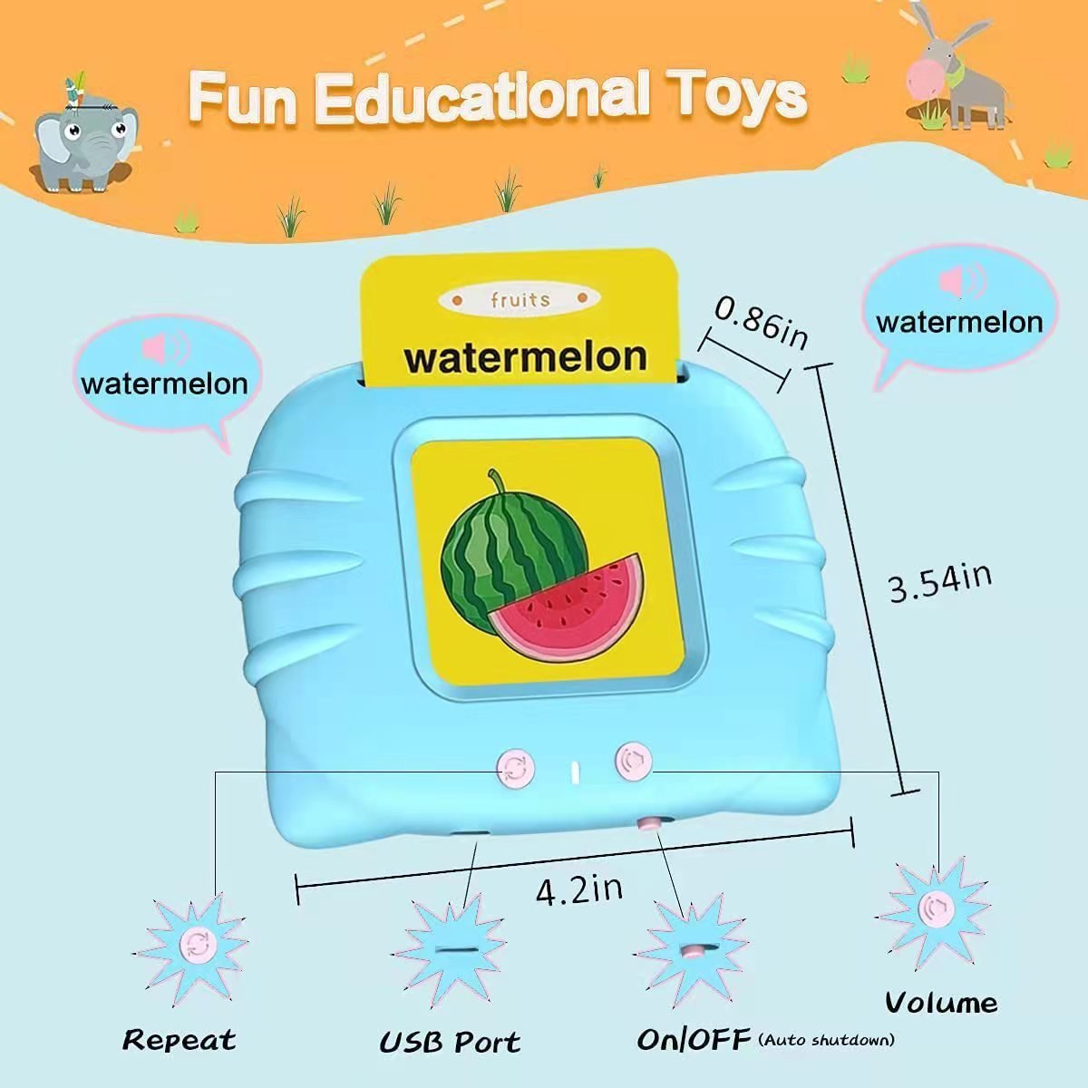 🎁HOT SALE 49% OFF🔥Talking Flash Cards Educational Toys