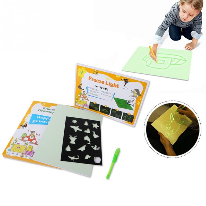 🌟Magic LED Light Drawing Pad - Release the Creativity of Children!☀