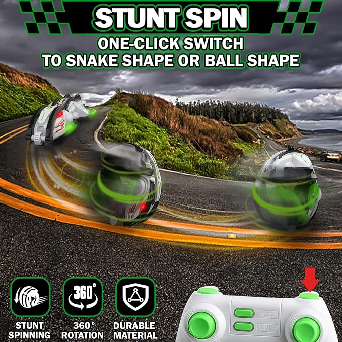 RC Stunt Snake Car 360°Roll Toys🔥🔥Hot Sale - 49% OFF🎁