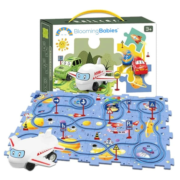 🔥Weekend Big Discount 49% OFF🔥 Children's Educational Puzzle Track Car Play Set