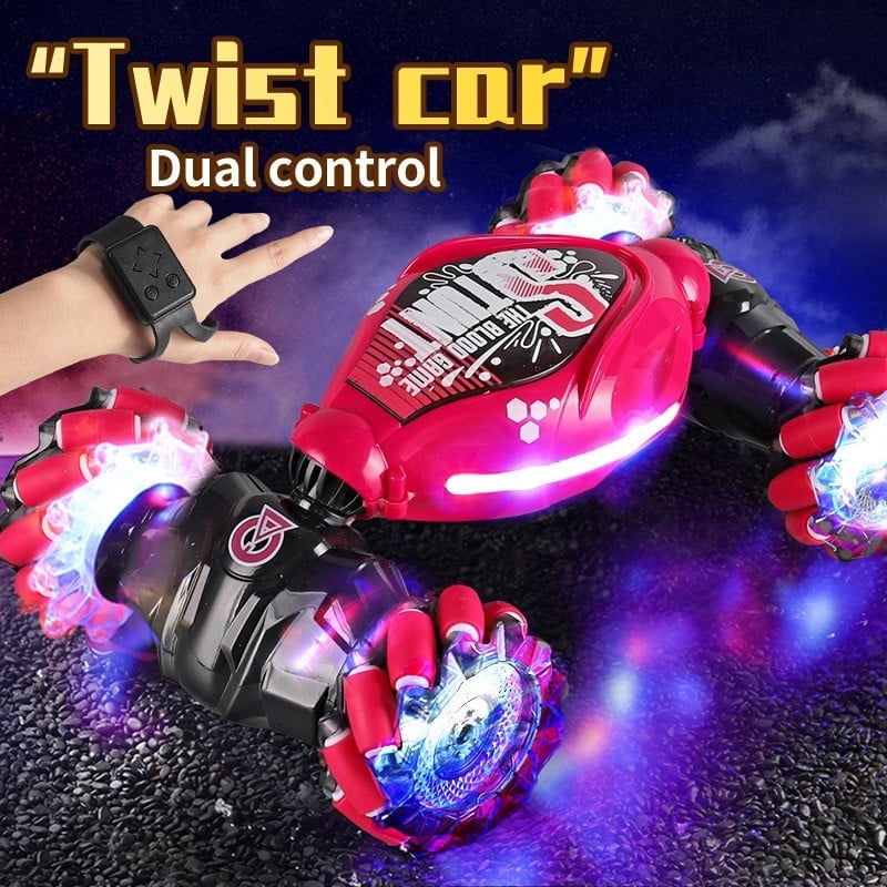 🔥49% OFF🎁Gesture Sensing RC Stunt Car With Light & Music