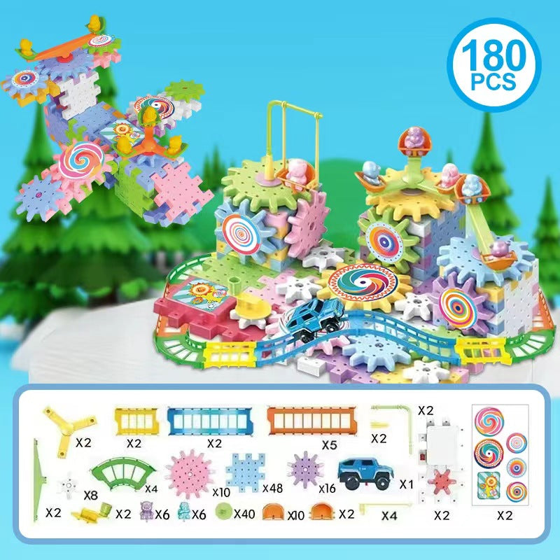 🔥2024 HOT SALE - Educational STEM Electric Gears Blocks Toy