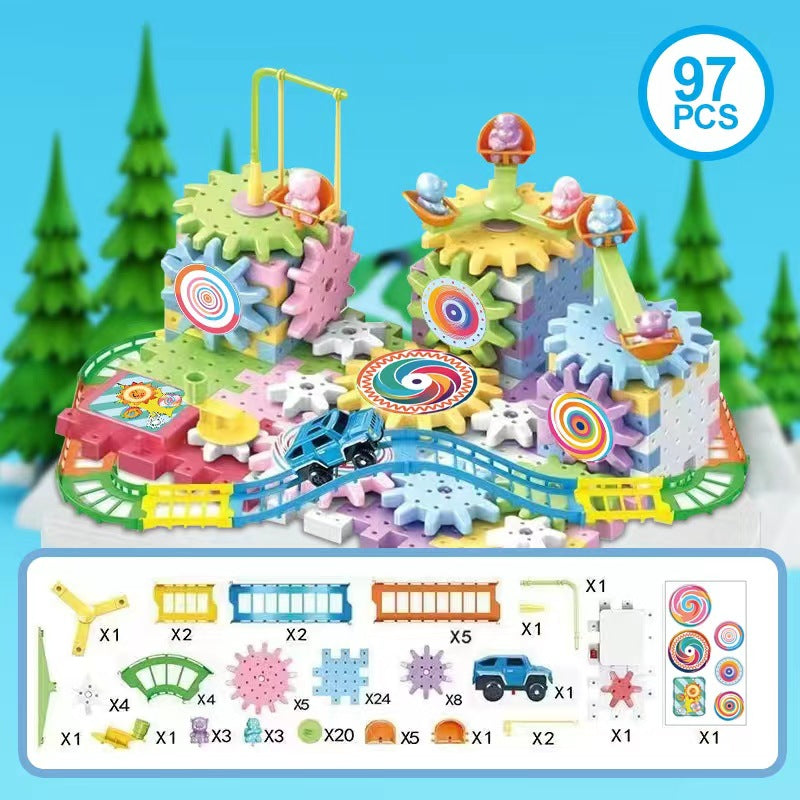 🔥2024 HOT SALE - Educational STEM Electric Gears Blocks Toy