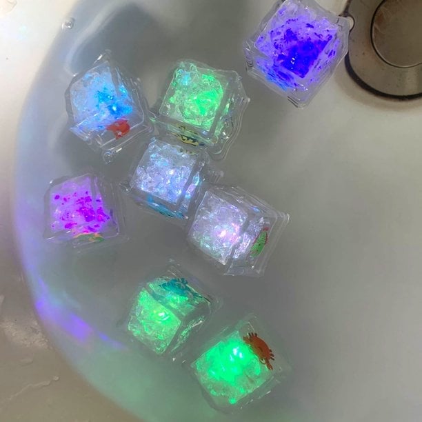 LED Ice Cube Bath Toy