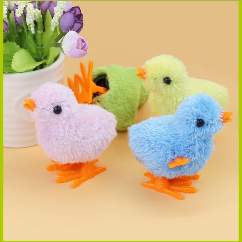 Wind-up Jumping Chicken Toy