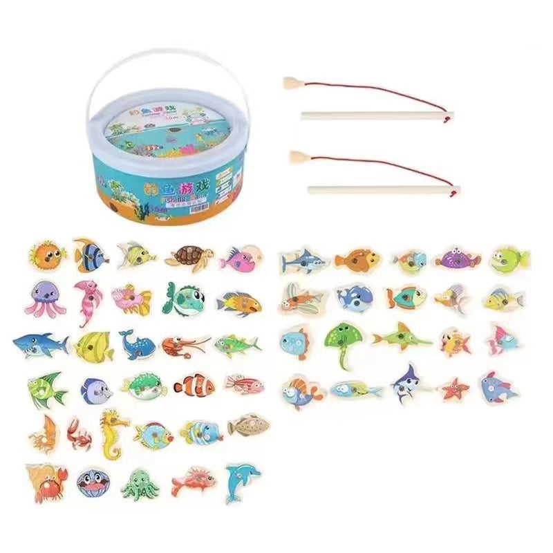 Montessori fishing game