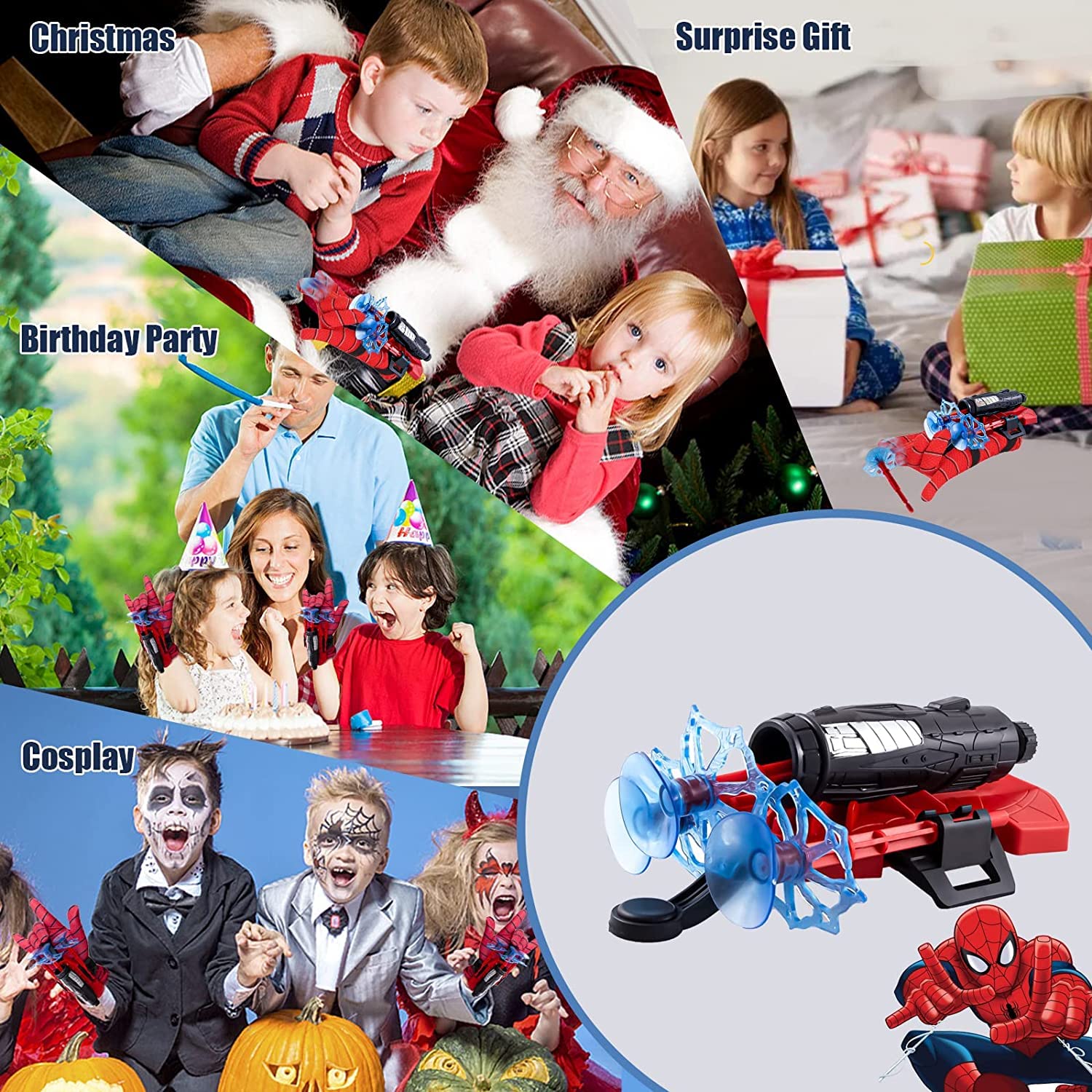 🔥Fulfill A Hero's Dream 🔥 Spider Web Launcher Toy